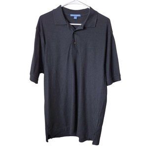 Port Authority Polo Mens Medium Black